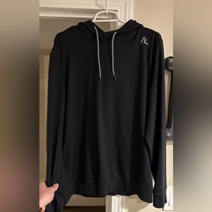 Rhoback Mens “The Hit Stick” Black Hoodie